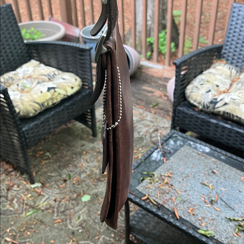 Vintage Coach 9135 Small Hippie Flap saddlebag/crossbody bag - Picture 8 of 12